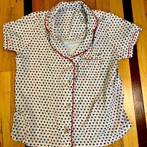 Roller Rabbit women’s pajama top.